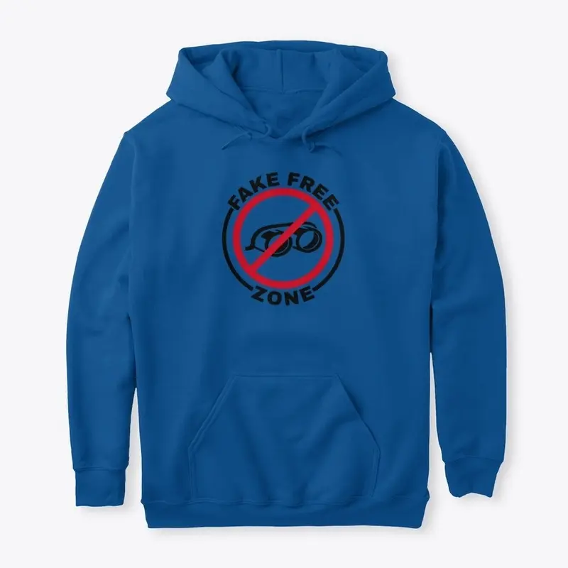 Fake Free Zone - Unisex Hoodie